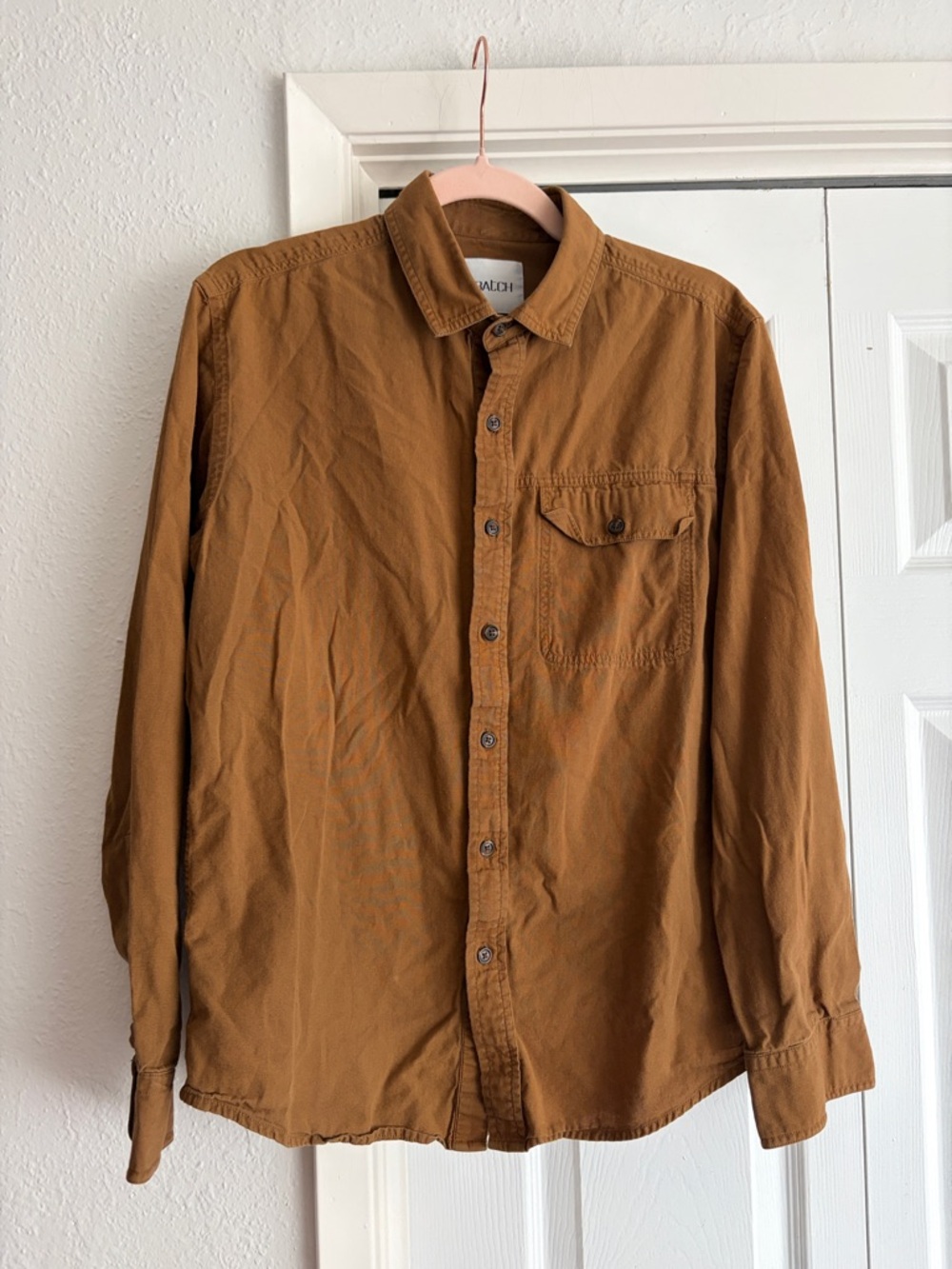 Batch Mens utility button down dress shirt